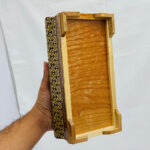 جا دستمال کاغذی خاتم چوبی - Image 3