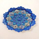 تابلو فیروزه کوبی با قاب خاتم کاری از صدای سخن عشق - Image 4