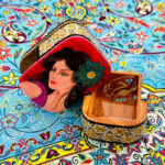 جعبه جاسکه ای خاتم کاری طرح لیلی - Image 5