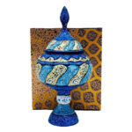 شکلات خوری میناکاری  به همراه جعبه سنتی - Image 9