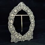 ظروف ملیله کاری قاب بیضی شماره سه