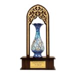 قندان فیروزه کوبی  25 سانتی - Image 3