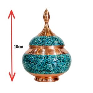 قندان نقلی فیروزه کوبی 10