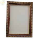 قاب خاتم کاری A4 تک گل سایز 21در30 لوح تقدیری - Image 2