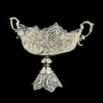 کشکول ملیله کاری نقره شماره 1 - Image 3
