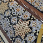 جعبه خاتم کاری جا کارد و چنگال - Image 5