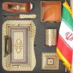 ست 8 تکه لوازم اداری خاتم کاری چوبی اعلا - Image 5