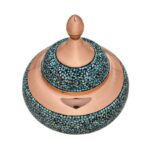 قندان فیروزه کوبی 16 سانتی - Image 2