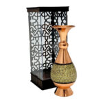 گلدان خاتم کاری سایز 20 به همراه پلکسی - Image 7