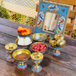 ست هفت سین میناکاری مدل شقایق - Image 13