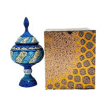 شکلات خوری میناکاری  به همراه جعبه سنتی - Image 10