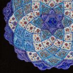 تابلو بشقاب میناکاری 25 (34 در 34 سانتیمتر) - Image 2