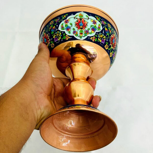 سنگاب مسی مدل پرداز  20سانتی - Image 2