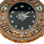 ساعت بیضی خاتم کاری چوگان - Image 3