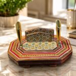 جاقلمی خاتم کاری 8 گوش