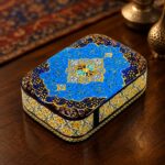جعبه خاتم کاری کشویی اسلیمی