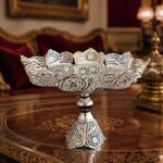 ظروف ملیله کاری میوه خوری سایز کوچک