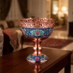 آجیل خوری مسی پرداز ارتفاع 20 سانت