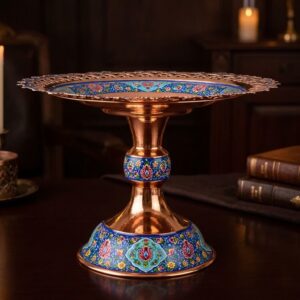شیرینی خوری مس و پرداز ساده سایز 3