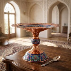 شیرینی خوری مس و پرداز شبکه بری سایز 2