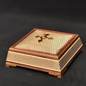 شکلات خوری خاتم کاری هرمی