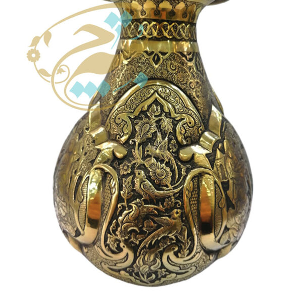 گلدان قلمزنی  کلکسیونی مدل بزم و چهره - Image 3