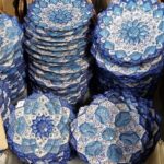 بشقاب میناکاری با جعبه هدیه  30 سانتی - Image 10