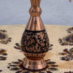 ست هدیه الماس تراش گلدان مسی 16 با جعبه سنتی - Image 4