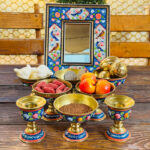 ست هفت سین میناکاری مدل ققنوس