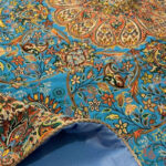 ترمه رومیزی طرح ابریشم با جعبه سنتی هدیه - Image 8