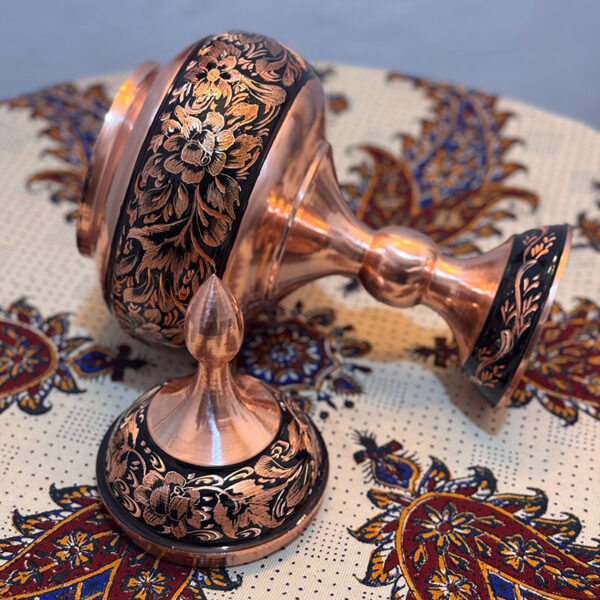 شکلات خوری مسی الماس تراش 38 - Image 4