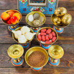 ست هفت سین میناکاری مدل شقایق - Image 4