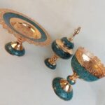 آجیل خوری مسی پرداز ارتفاع 30 سانت - Image 3