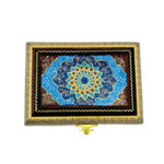 جعبه خاتم کاری مدل تمام خاتم تذهیب 10در14 - Image 5