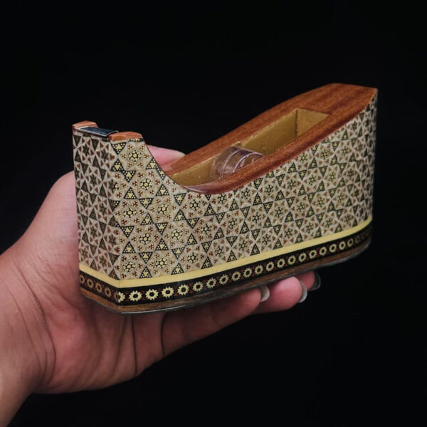 ست رومیزی اداری خاتم کاری اعلا با جعبه مخمل (هدیه) - Image 9