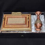 ست اداری خاتم کاری با جعبه هدیه
