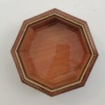 شکلات خوری (جاشکلاتی) خاتم کاری هشت گوش پره وارو سایز 17در17 - Image 3