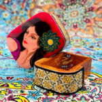 جعبه جاسکه ای خاتم کاری طرح لیلی - Image 8