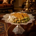 شیرینی خوری ملیله کاری نقره لب دالبر 33