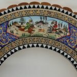 آینه خاتم کاری طرح چوگان گرد - Image 7