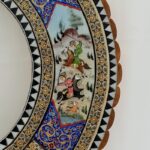 آینه خاتم کاری طرح چوگان گرد - Image 6