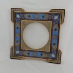 آینه خاتم کاری طرح اسلیمی (تذهیب) چهارگوش - Image 2